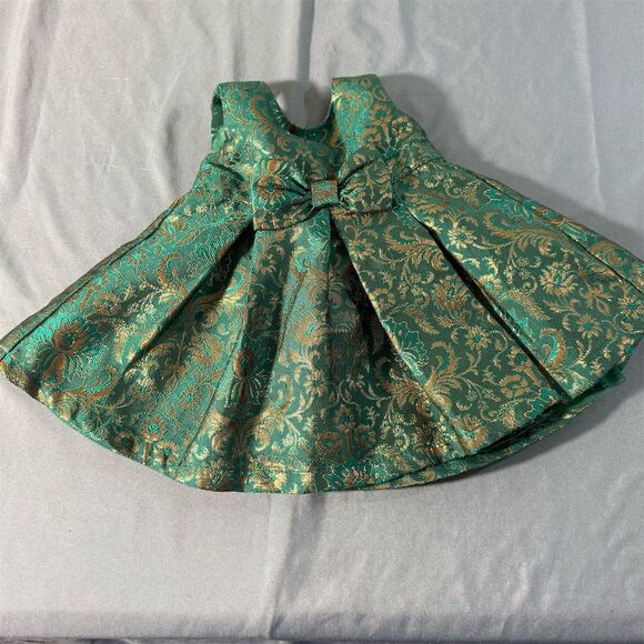 The Children's Place Baby Girls Emerald Jacquard Dress 3-6 Months - Picture 1 of 5